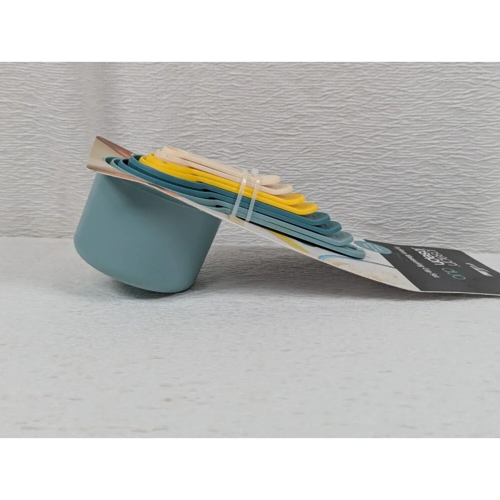 Joseph Measuring Spoon & Cup Set Kitchen 8-Pieces Multicolor Kitchen Space-Saver